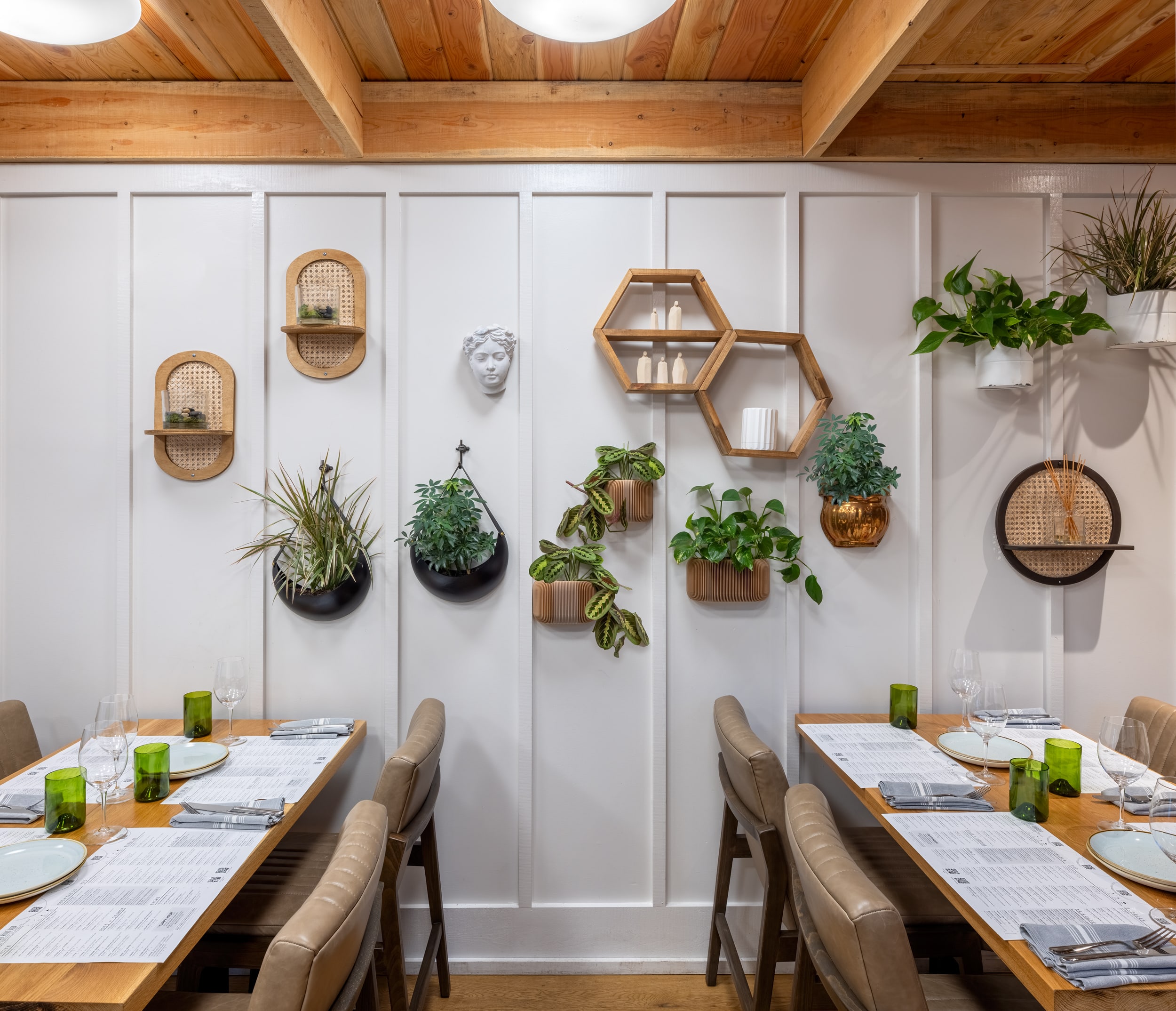 Sixty Vines restaurant plant design in Washington, D.C. by Greenery NYC