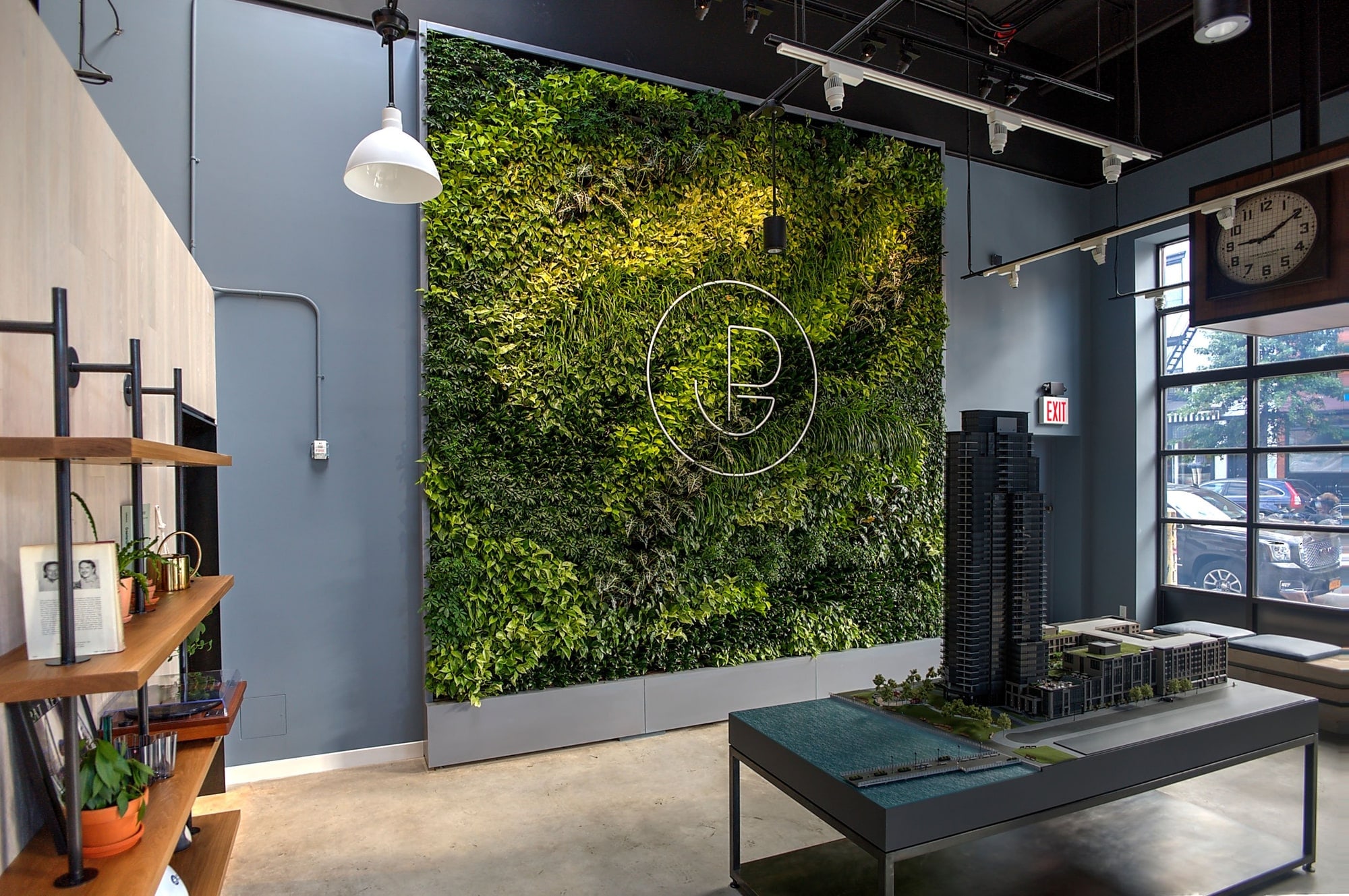 The Greenpoint Condominiums Sales Office — Greenery NYC project photo 1