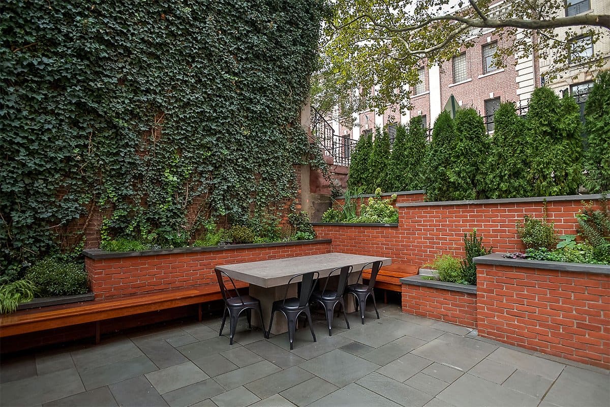 Harlem Landmark Garden landscape design by Greenery NYC