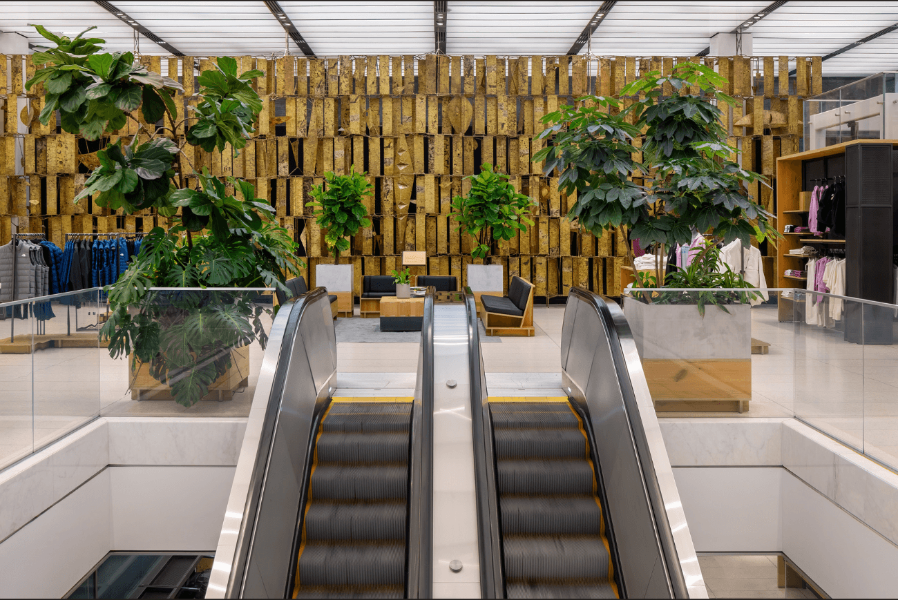 North Face 5th Ave Flagship — Greenery NYC project