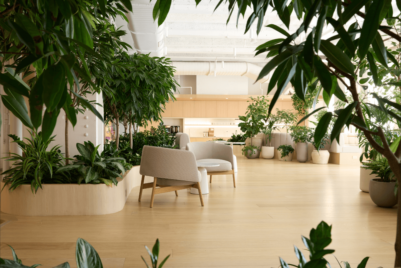 Tishman Speyer NYC headquarters plant design by Greenery NYC